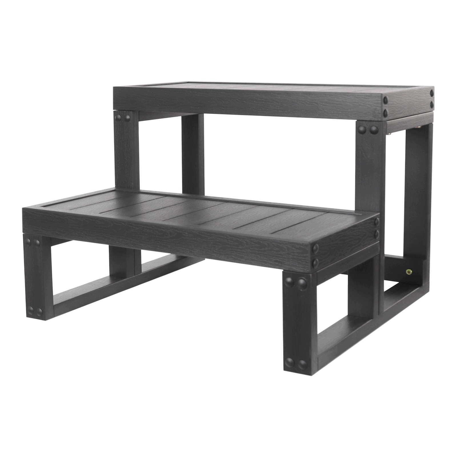 Schůdky K Vířivce Schůdky K Spa 60*54*42,3CM Černé