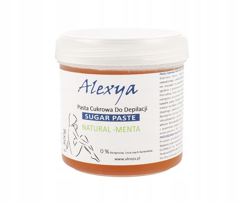 

Alexya Pasta Cukrowa Do Depilacji Menta 300G