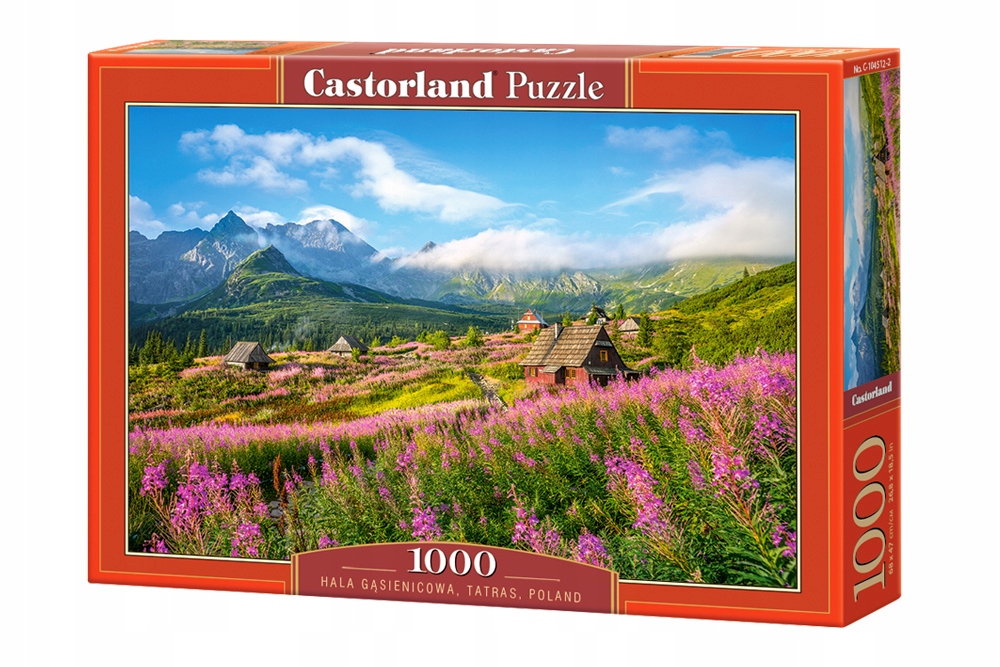 

Puzzle 1000el. C-104512 Hala Gąsienicowa, Tatry
