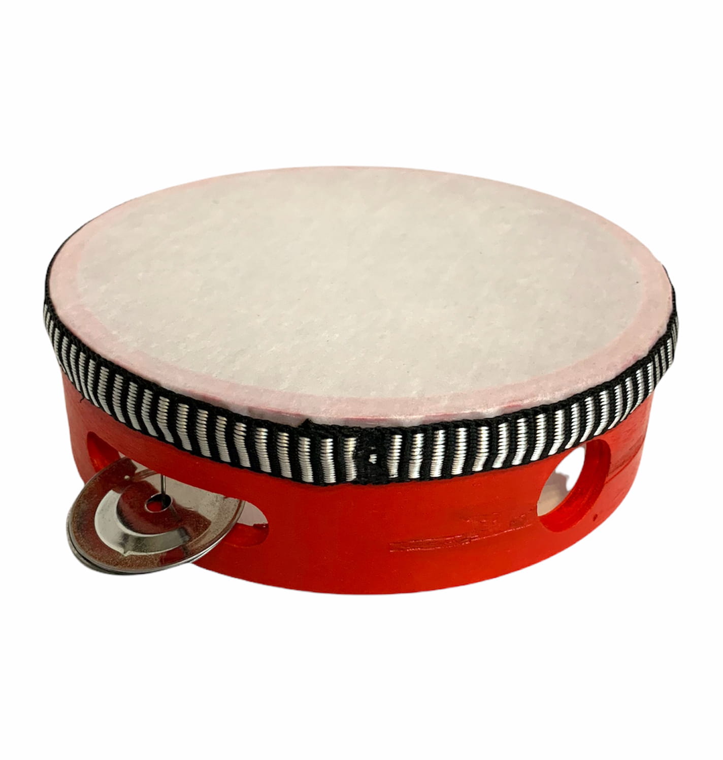 Tamburyno z Membraną - Małe - 15cm - 4 Dzwonki - TH10-8