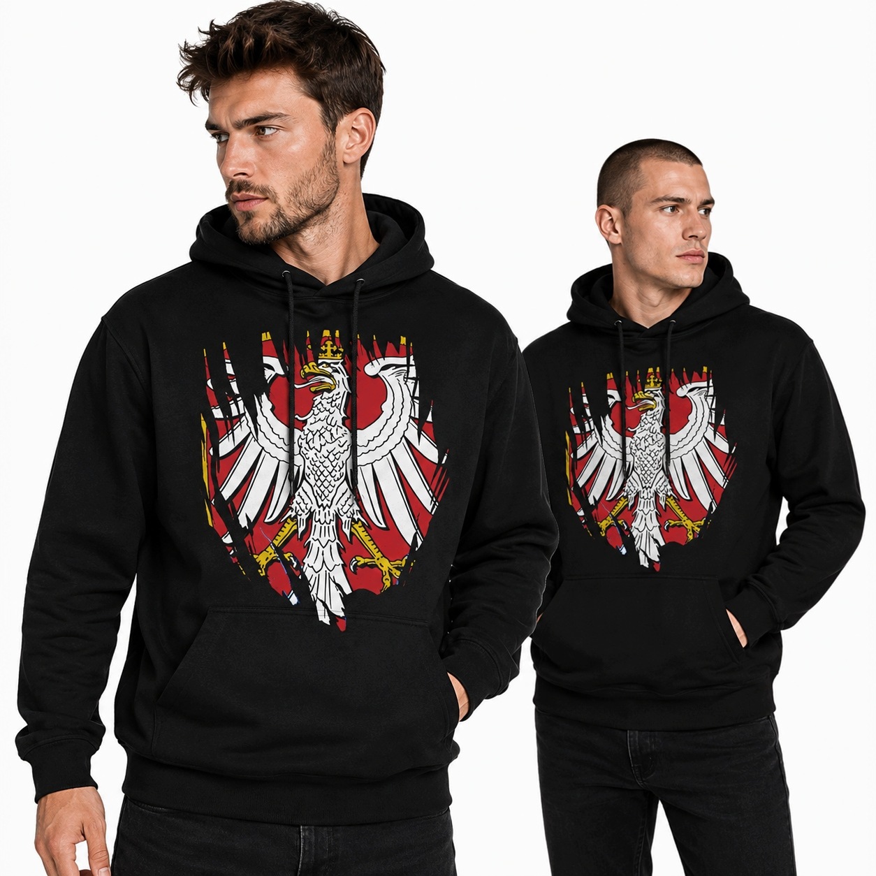 Mikina s kapucí Orel 5 vel. XXL