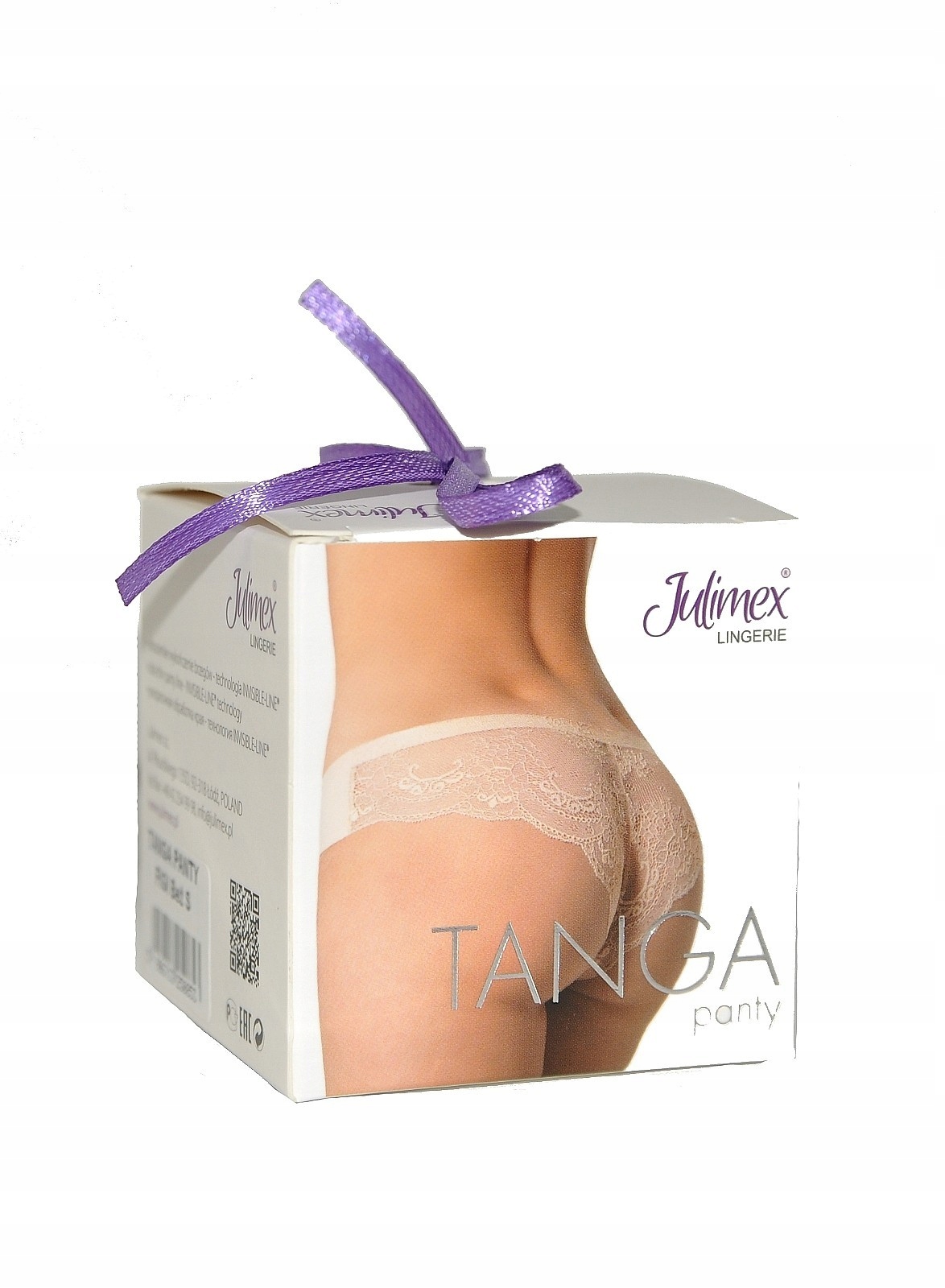 

Figi Julimex Tanga Panty fioletowy XL