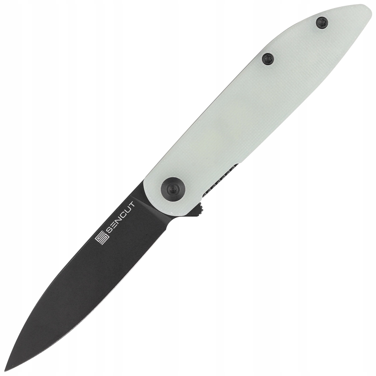 Zavírací Nůž Sencut Bocll II Natural G10, černý, Stonewashed D2 od Brada Zinka