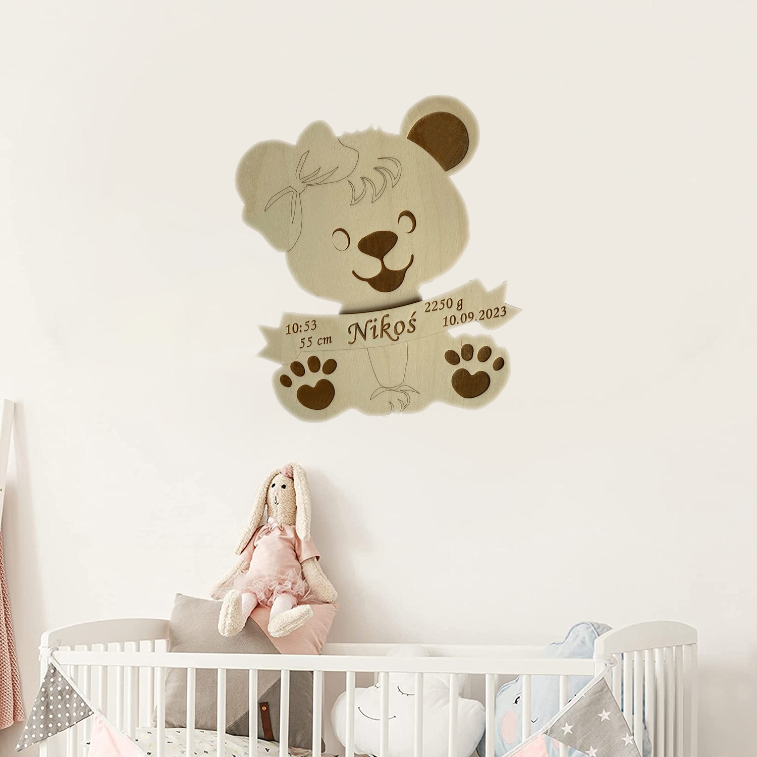 METRYCZKA CHRZEST PREZENT ROCZEK PAMIĄTKA CHRZTU ŚWIĘTEGO MECH CHROBOTEK Marka inny