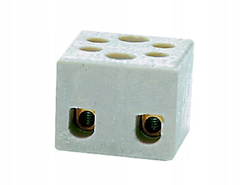 

ZPA2-2.5A Złączka gw. porcelanowa 2,5mm2 2 tory