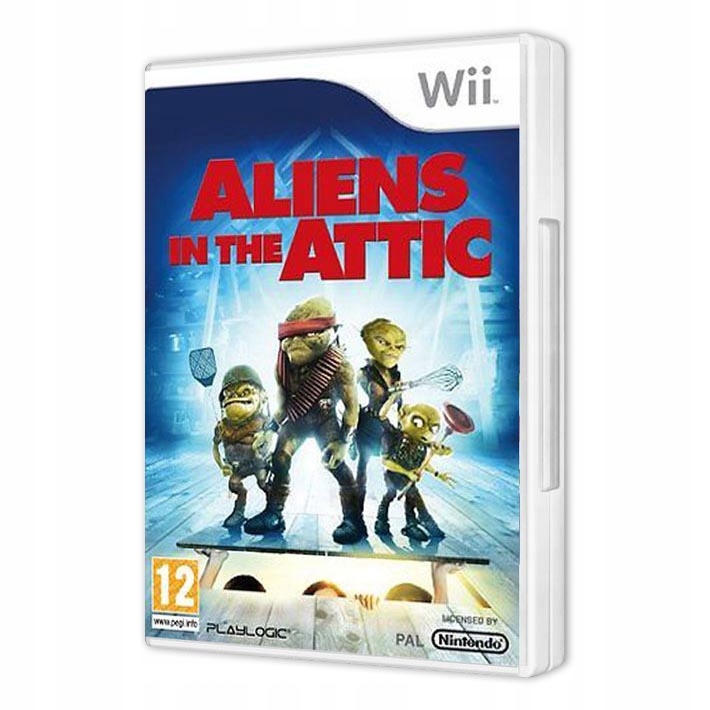 Aliens in the Attic Nintendo Wii pudełkowa
