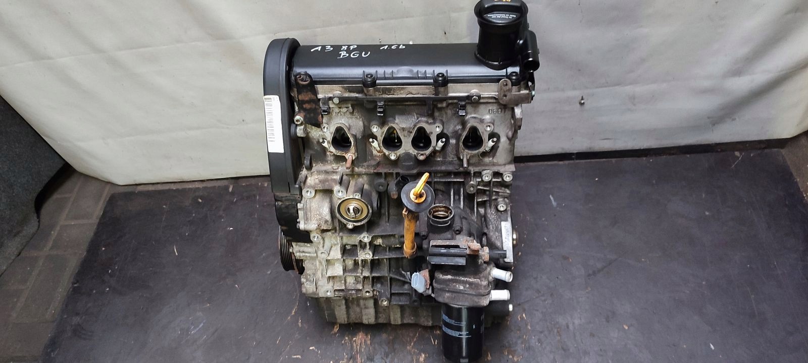 engine Audi A3 8P 1,6 8V MPI BGU