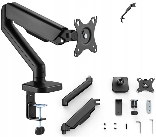 Nastavitelný držák na stojan a rameno monitoru k psacímu stolu pro monitor Hp S5 524SW