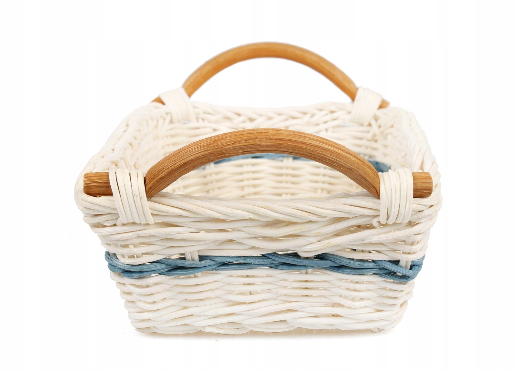 KOSZYK RATTANOWY Z UCHWYTAMI 24x14x7 cm Kod producenta DP2721