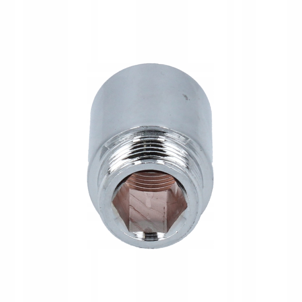 

Złączka niklowana przedłużka 1/2'' 30 mm mosiądz