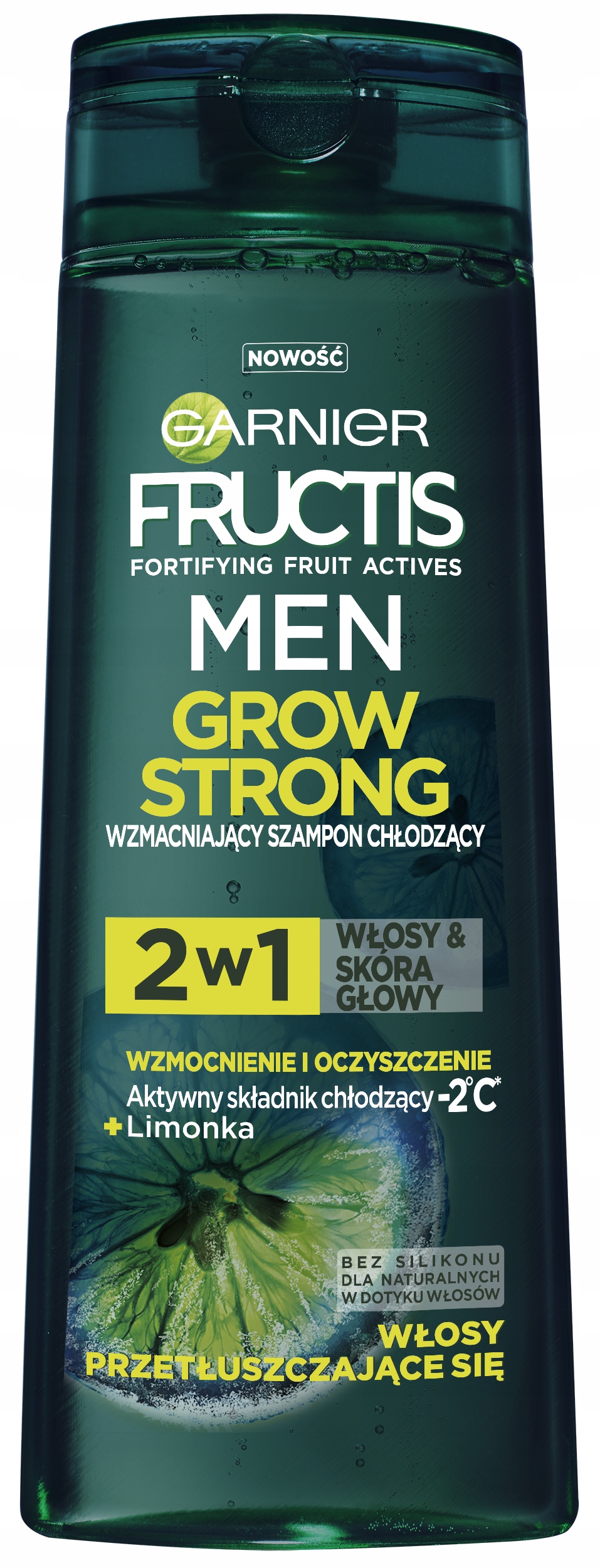 

Garnier Fructis Men Szampon Z Limonką Wzmacniający