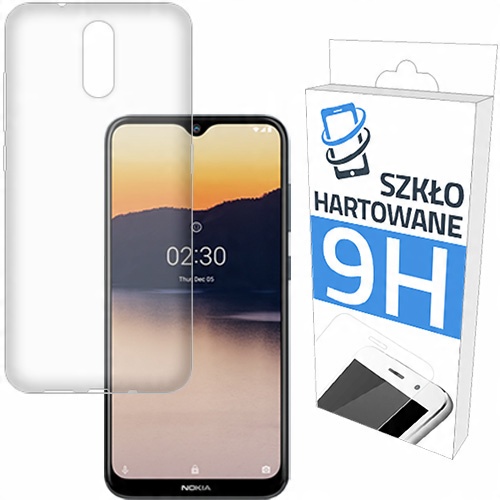 

Etui Slim Case + Szkło Hartowane do Nokia 2.3