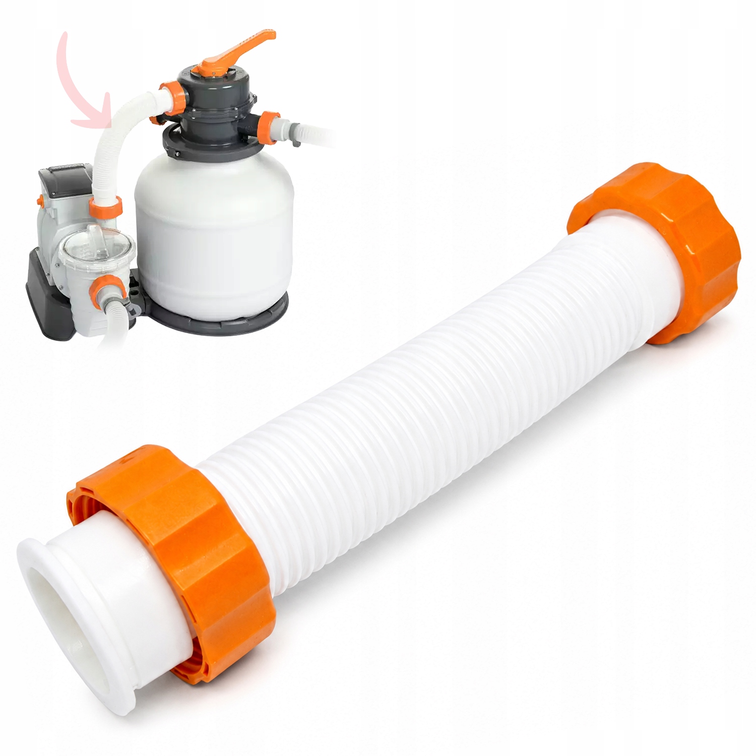 Originální krátká trubka pro spojovací hadičku pro pískovou pumpu 58495 Bestway