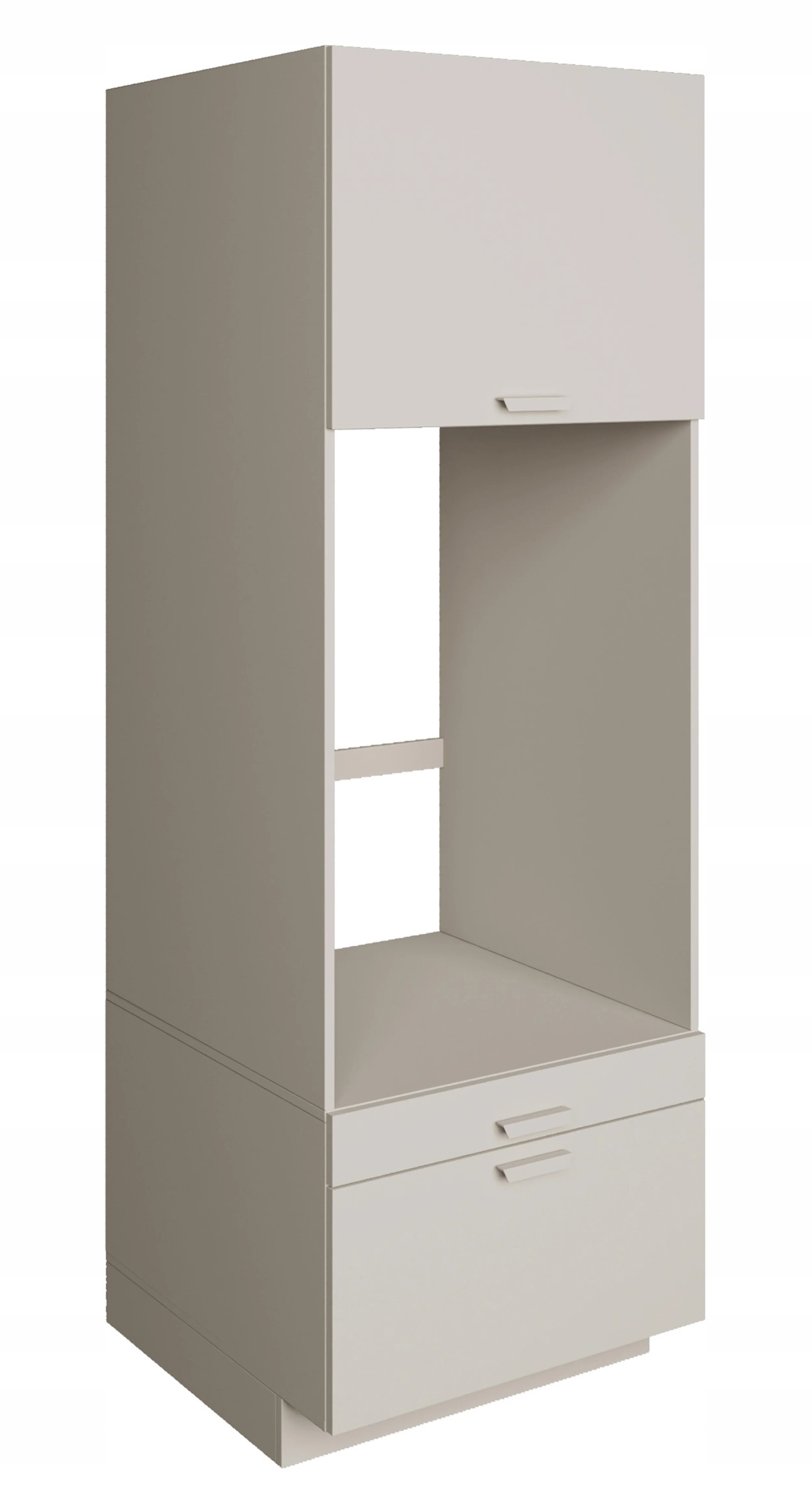 Jednokomorová skříň na pračku Holv s zásuvkou a policí 68 cm, kašmír