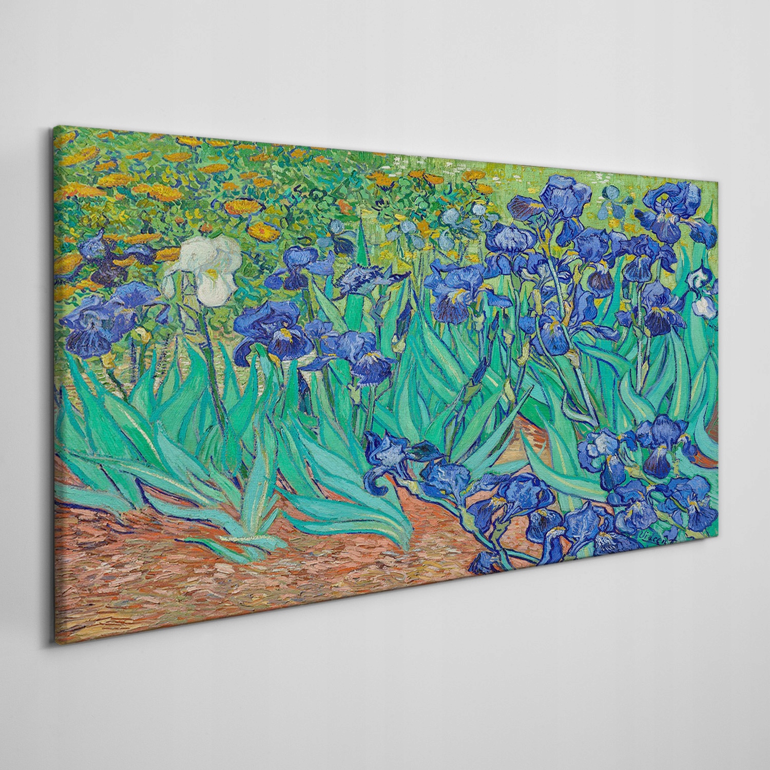 

Obraz ścienny na płótnie Irysy Van Gogh 120x60 cm