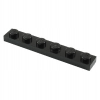 

Lego Płytka 1x6 Czarna 1szt. 3666 366626 New