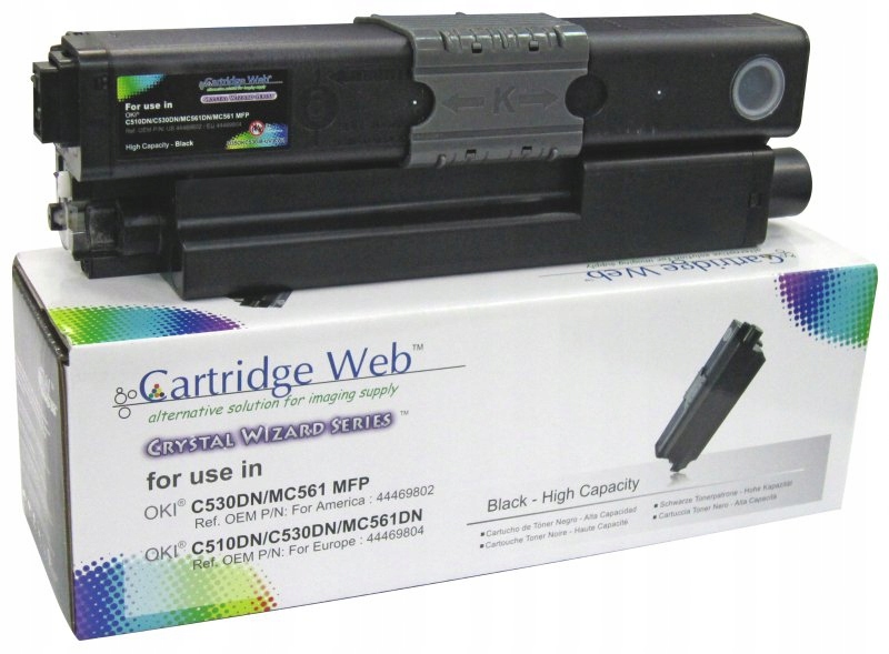 Toner Cartridge Web Black Oki C510 zamiennik