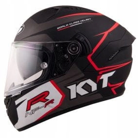Motocyklová prilba Kyt Nf-r Track matná šedá XL