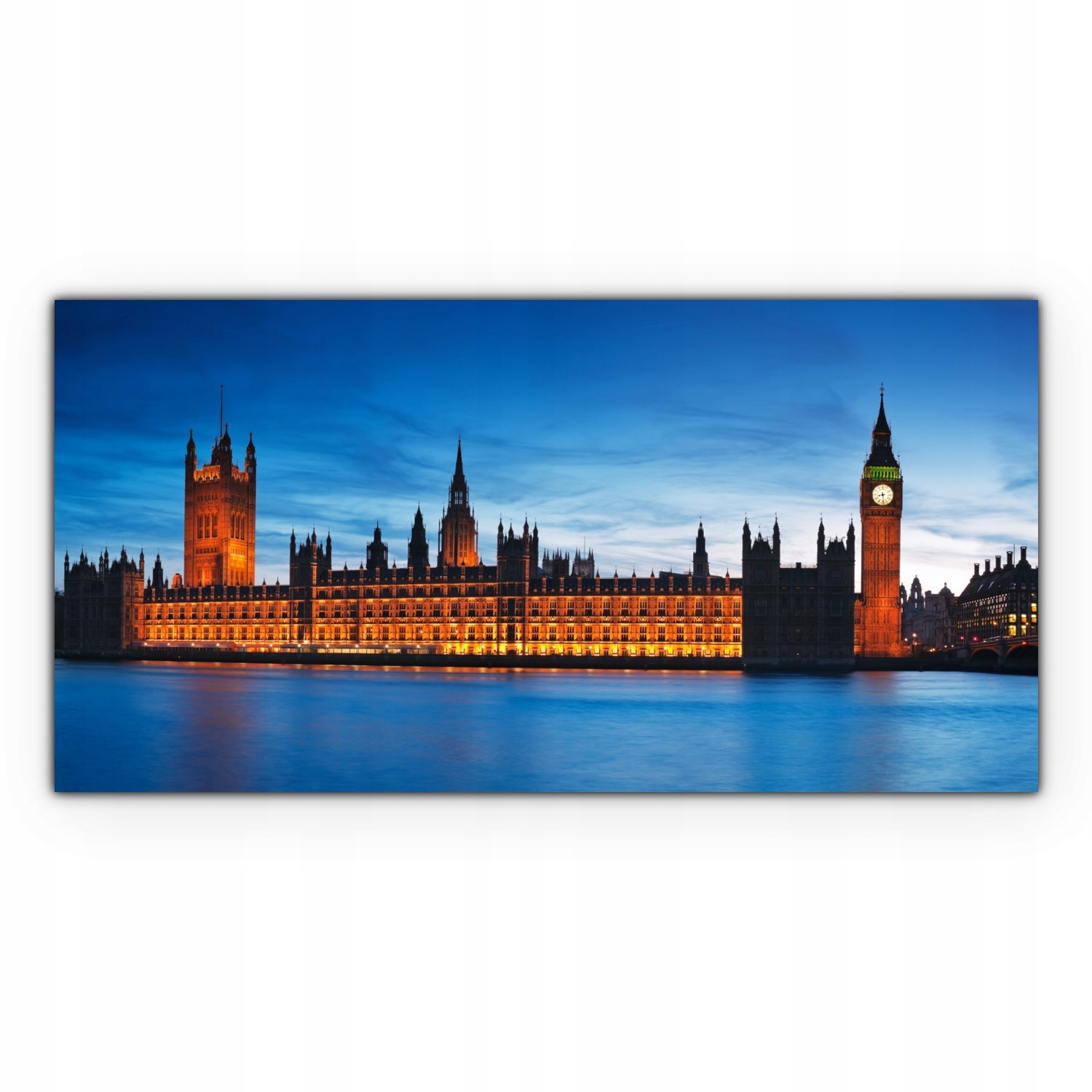 

Canvas na ramie ścienny 120x60 Parlament Budynki