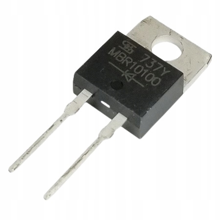 Dioda Schottkyego MBR10100 100V, 10A, TO220, Tsc