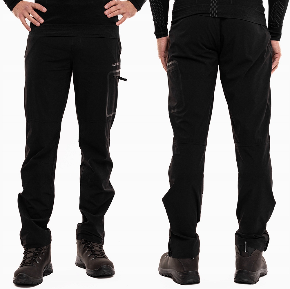 Alpinus pánské trekové sportovní kalhoty s kapsami Pyrenees vel. S