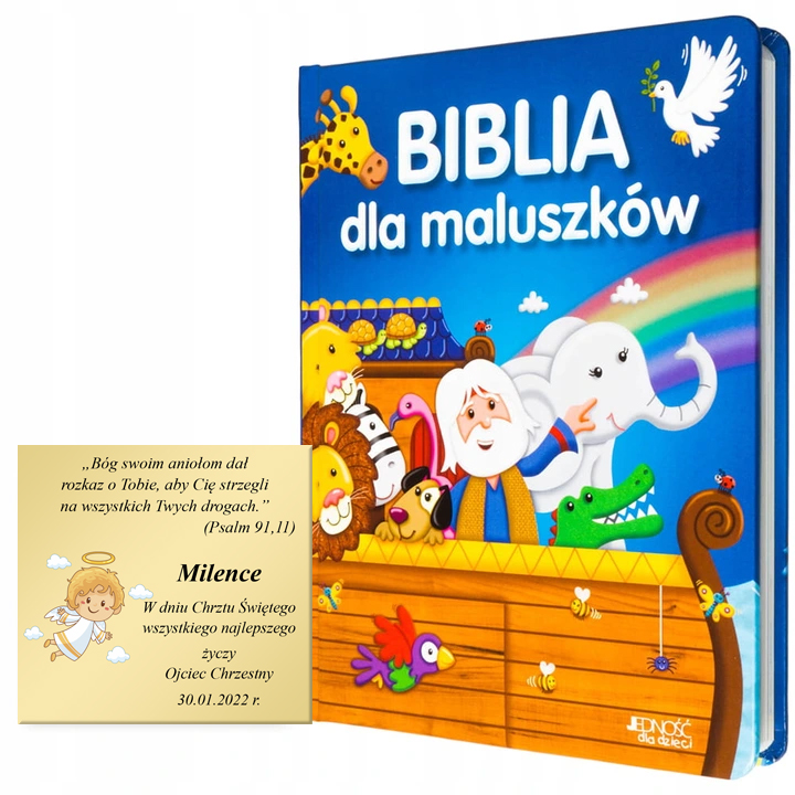 

Biblia Dla Dzieci Na Chrzest Z Grawerem