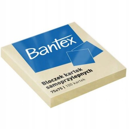 

Bloczek samoprzylepny 75x75 100k 400086384 Bantex