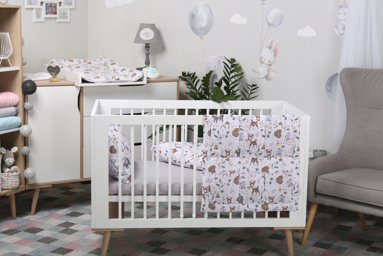 ORGANIZER DO ŁÓŻECZKA PRZYBORNIK NA ŁÓŻECZKO BABYMAM Marka Babymam