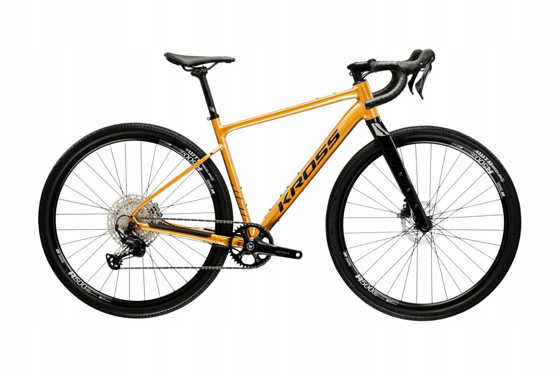 Rower gravel Kross Esker 5.0 Grx 1X12 rama 20 cali koło 28 " złoty