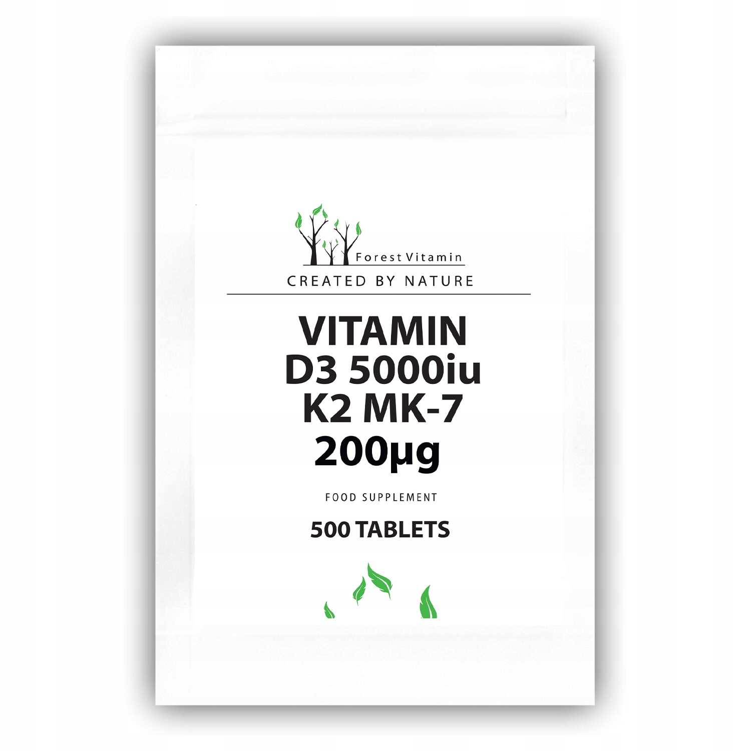 D3 5000iu K2Mk-7 200mcg 500tabletek
