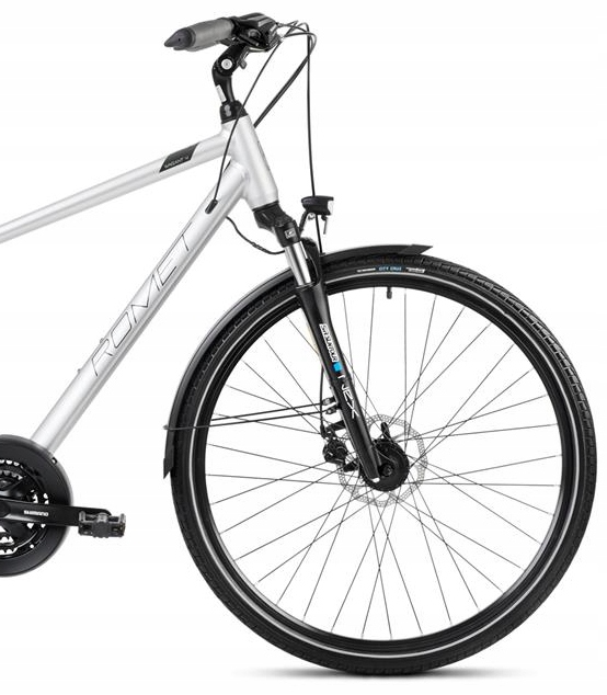 Romet Wagant 4 srebrny czarny 2024 Kolor srebrny