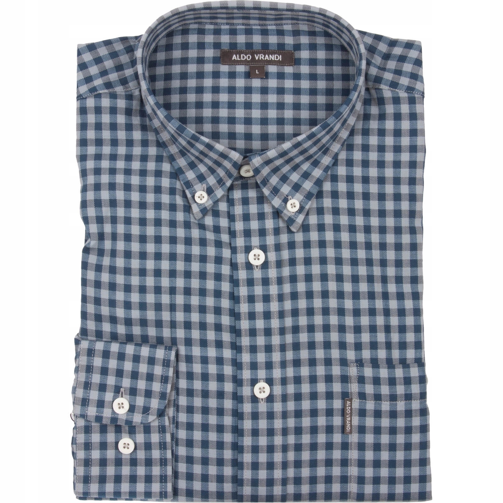 

koszula Aldo Vrandi 100%baw XL/44 obw.kl.122