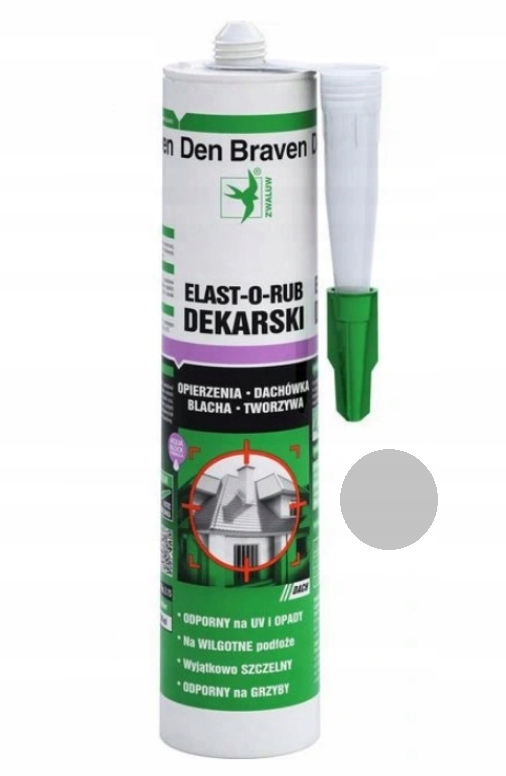

Den Braven Uszczelniacz Dekarski Szary 280ml