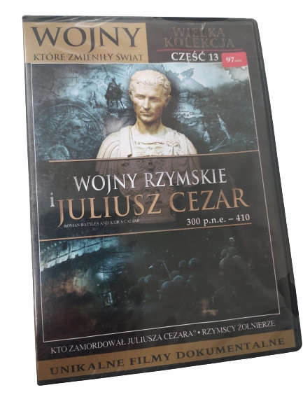 Wojny rzymskie i Juliusz Cezar (DVD)