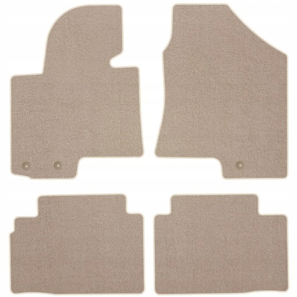 Hyundai IX35 2010-2015 velurové koberce Comfort Béžové
