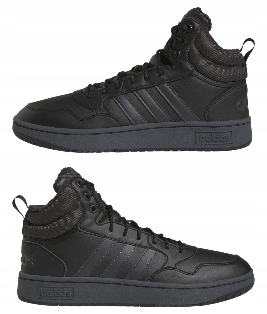 Adidas Hoops 3.0 MID Wtr GW6421 Pánské zateplené