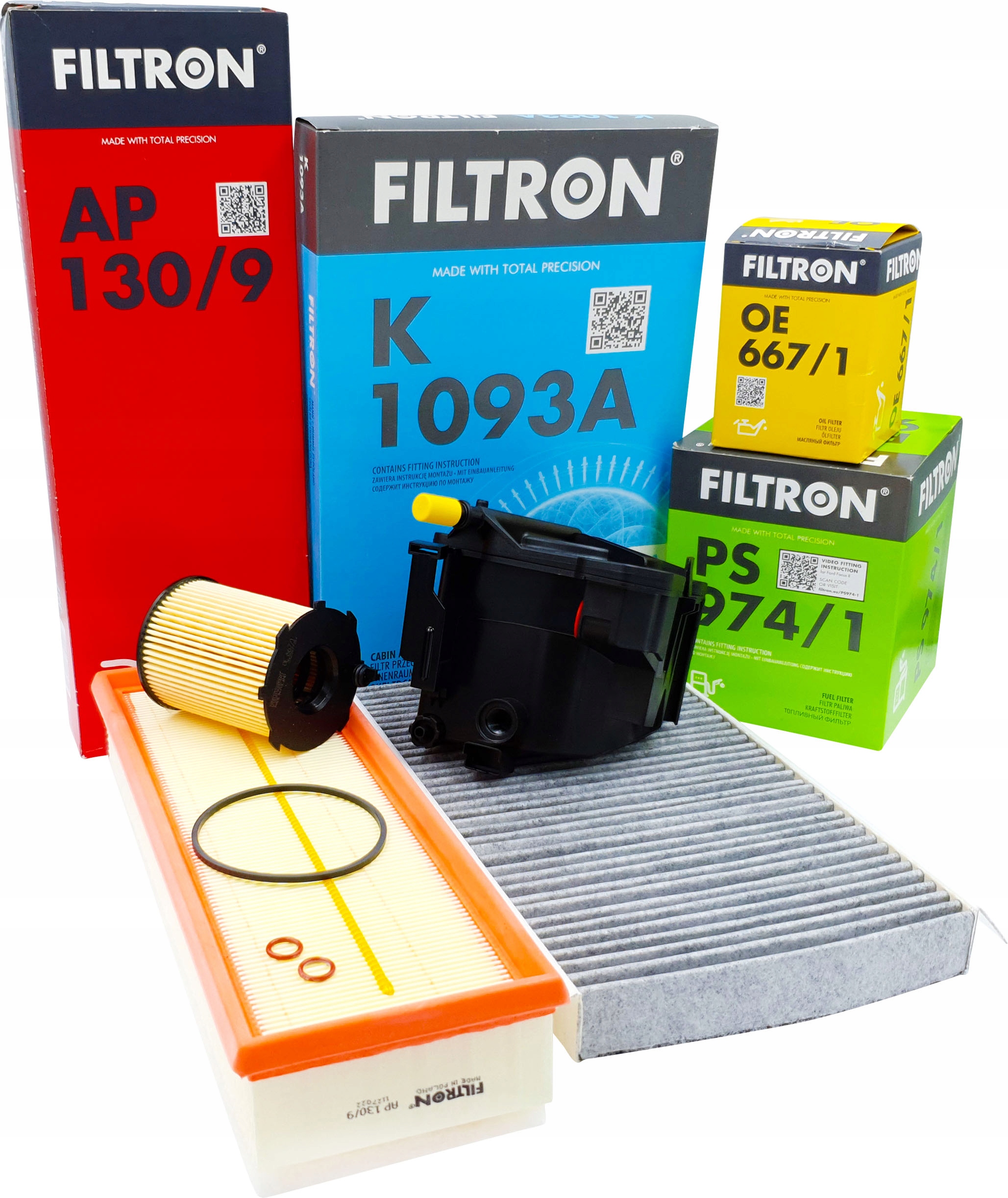 

Zestaw Filtrów Citroen C4 C2 C3 Picasso 1.6HDI