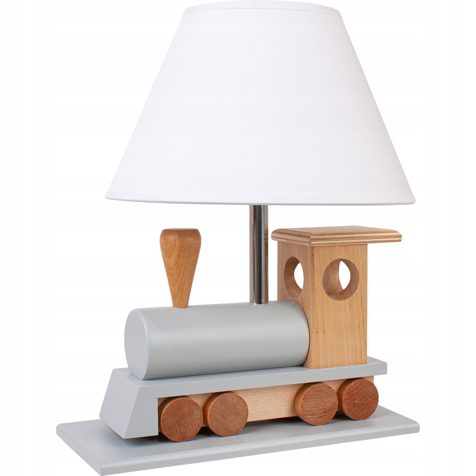 

Szara Lampa Dla Chłopca Nocna Pociąg Lokomotywa