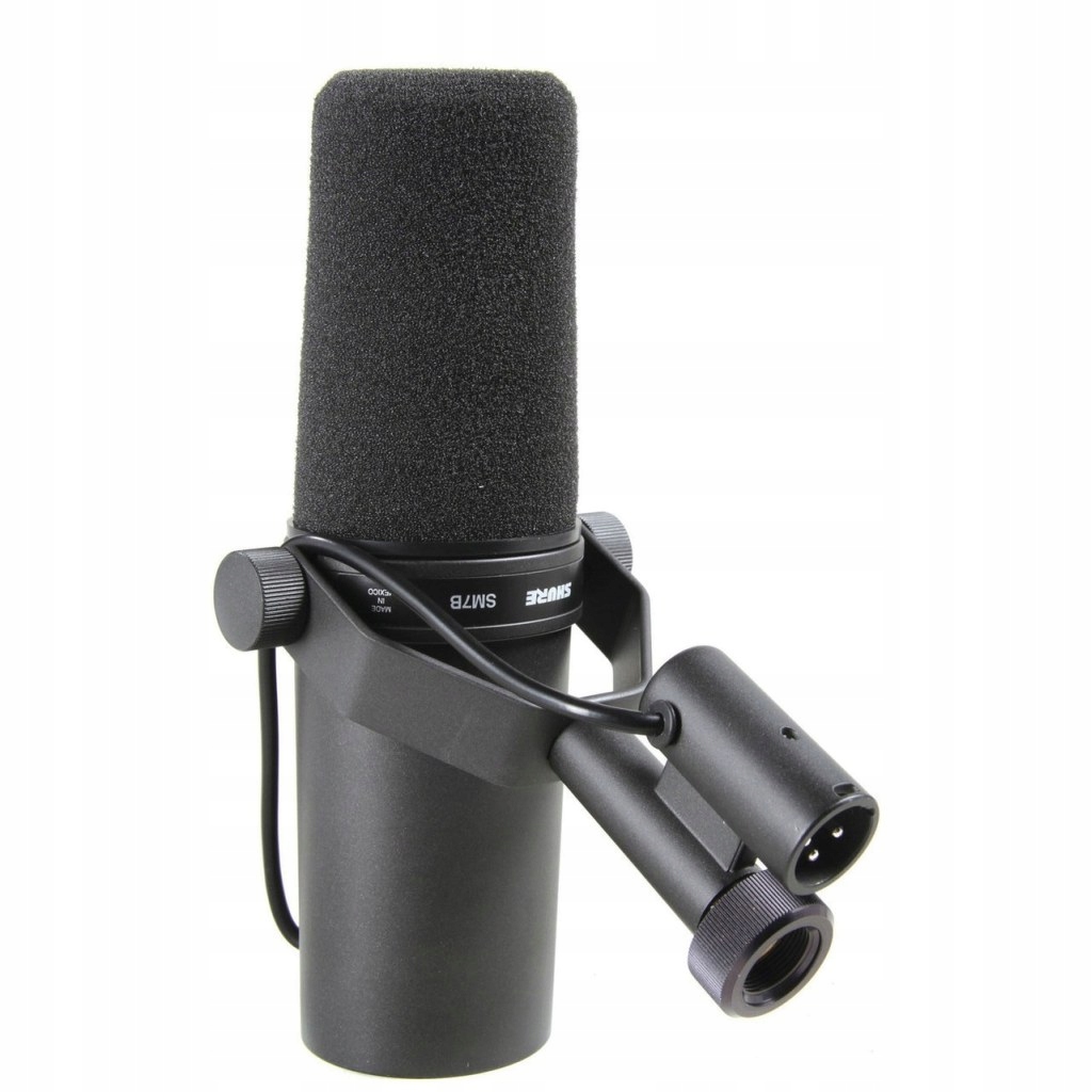 Shure SM7B Mikrofon dynamiczny Lektorski Radiowy Podcast Marka Shure