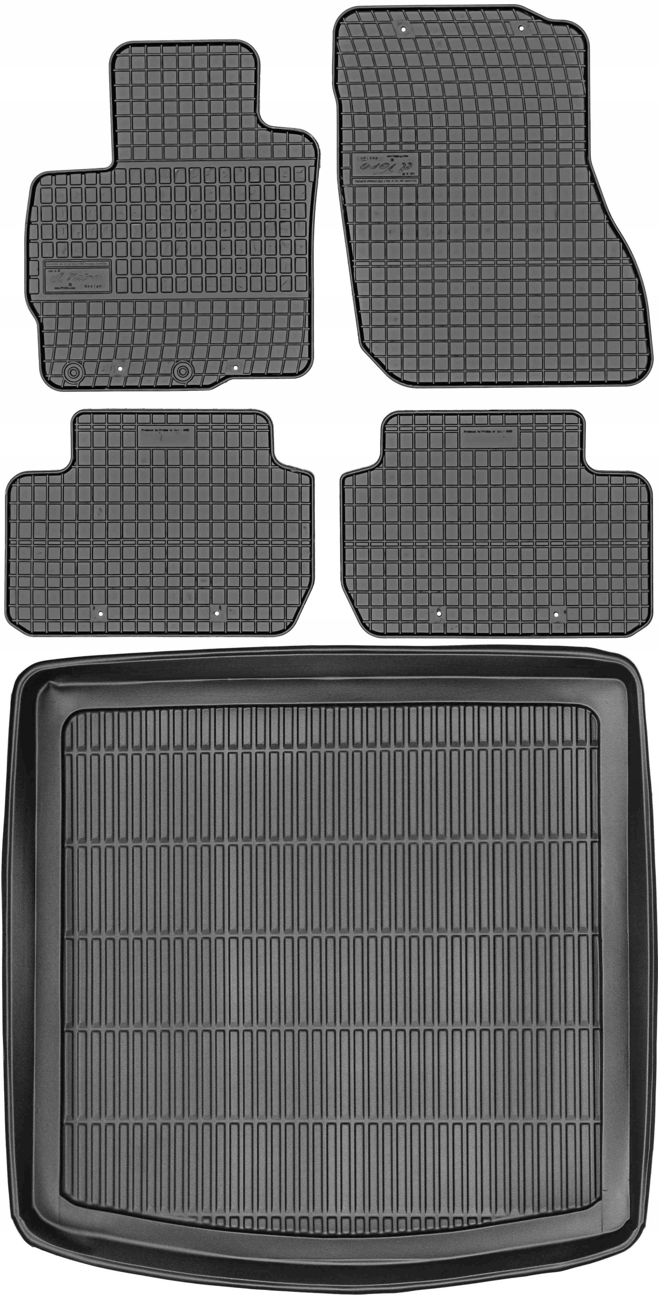 Outlander III Suv 2012- Gumové rohože rohož