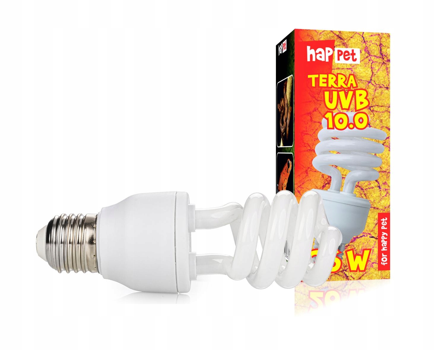 Levně Uvb Žárovka Pro Pouštní Plazy Do Terária Lampa Pro Hadice 26W