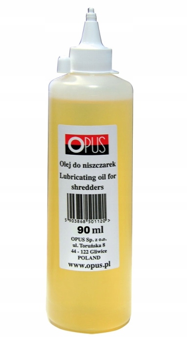 

Olej Do Niszczarek Opus 90ML Do Smarowania Noży
