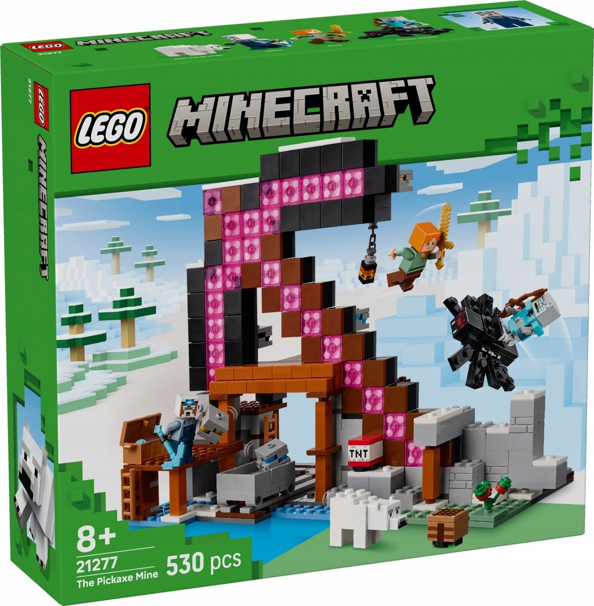 Lego Stavebnice Minecraft 21277 Krumpáčův důl