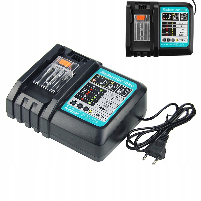 DC18RC Nabíječka Akumulátor Li-ion Pro Rychlé 14.4V 18V