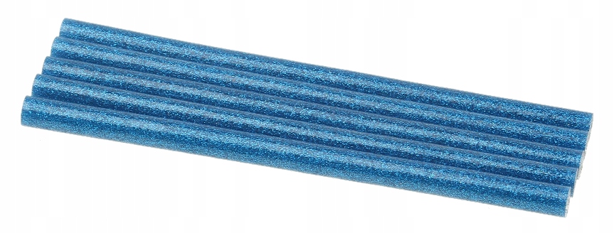 WKŁADY KLEJOWE BROKATOWE DO PISTOLETU NIEBIESKIE