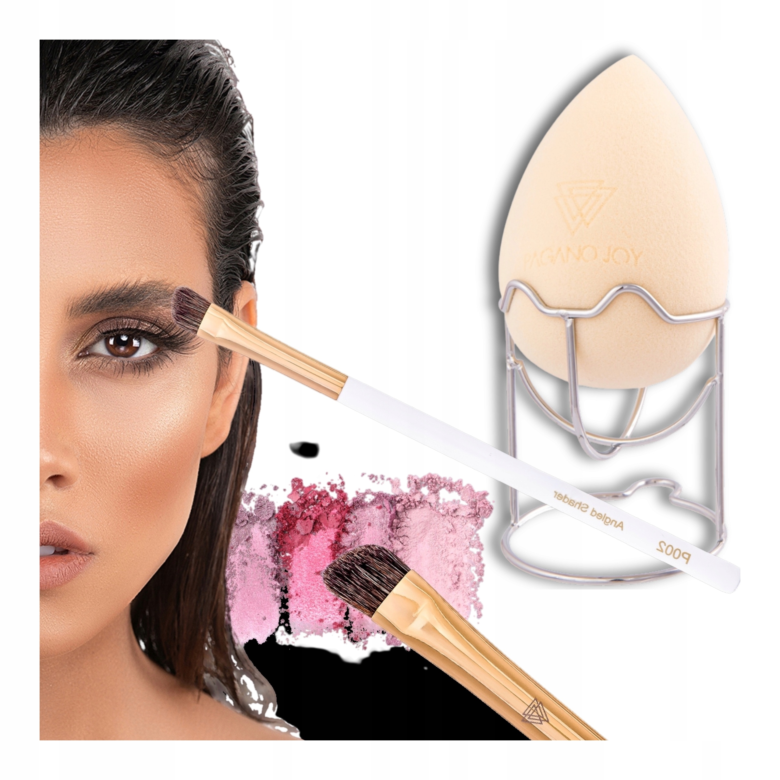 Houbička blender na líčení sponge beauty Make Up Set Štětec podkladová báze slza