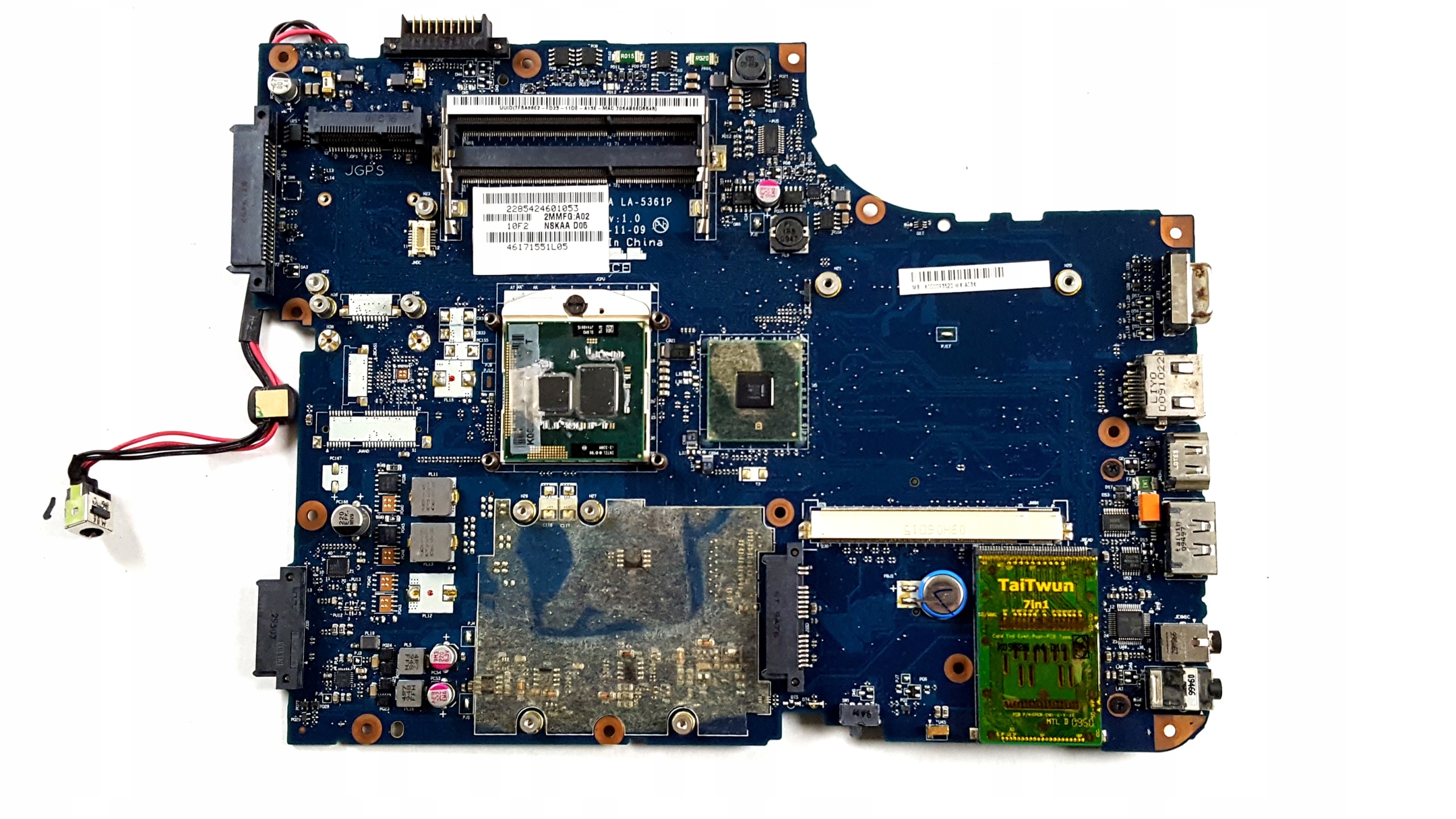 Bottom Case Assembly For Toshiba Satellite A500 A505 V000190760