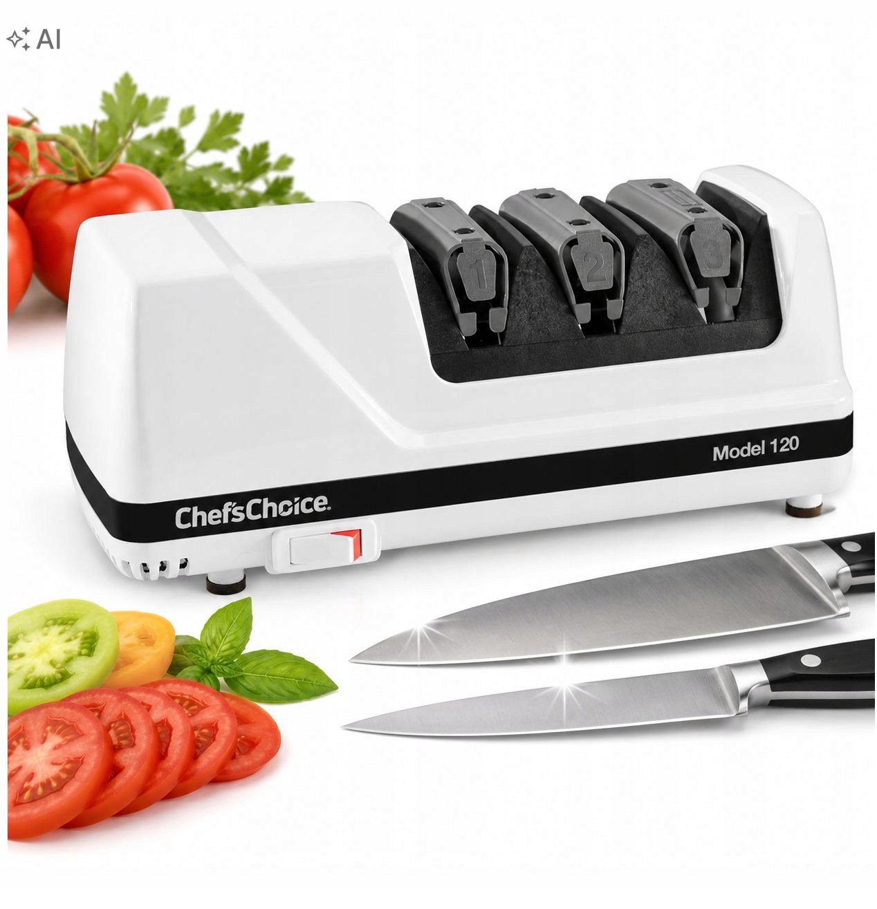 Chef's Choice M120 diamentowa elektryczna ostrzałka do noży
