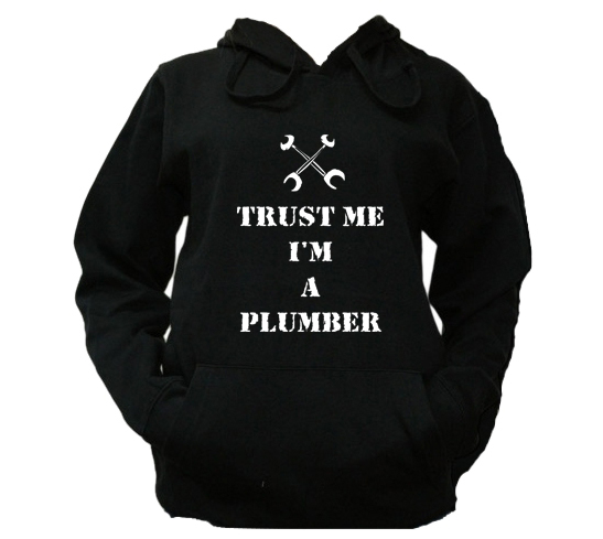

XXL Bluza Kaptur Męska Hydraulik Plumber Trust Me