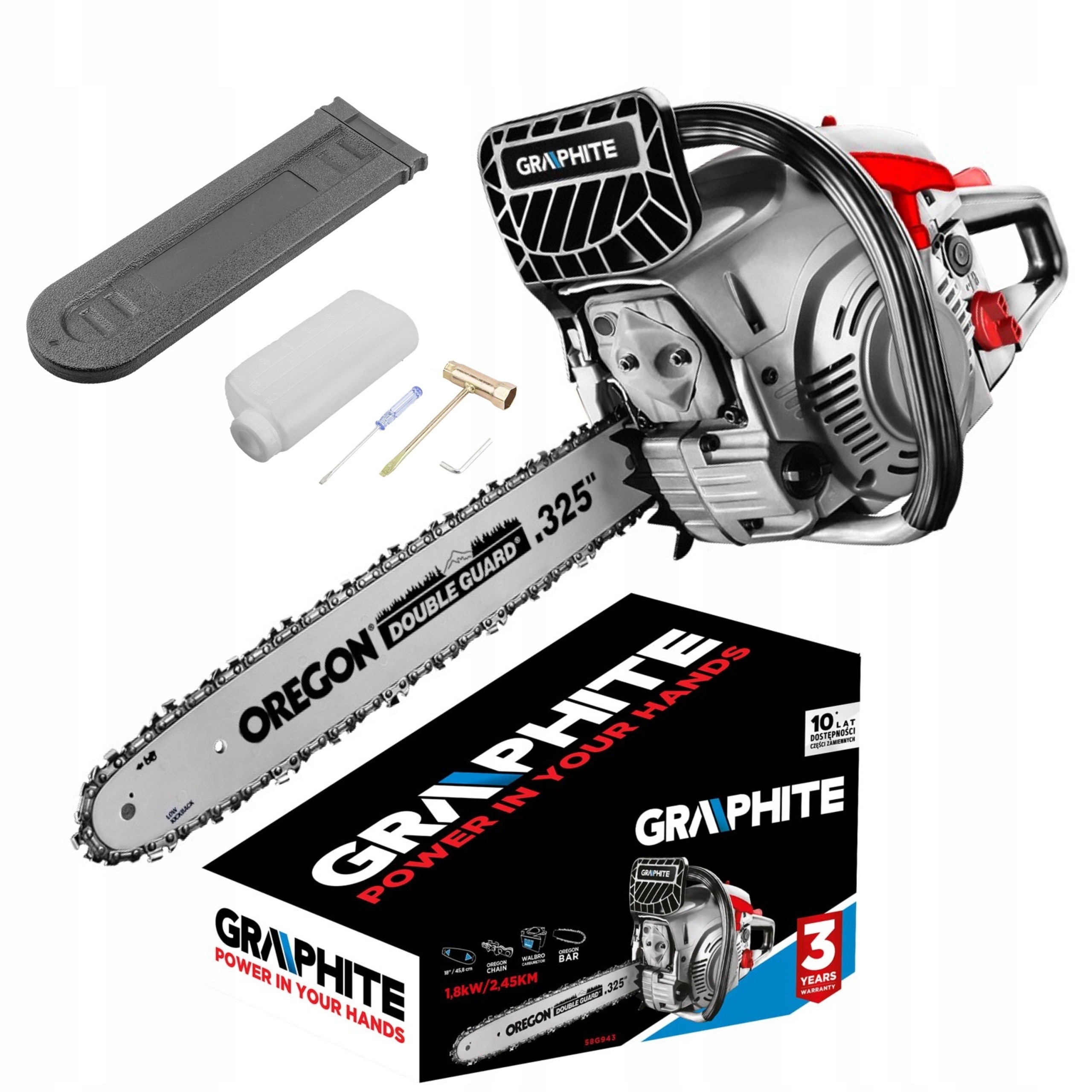 58G943 Motorová Pila 2,45 Km Graphite Olej